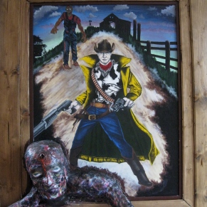 Zombie killing Woody by Ayu Baker - 2012