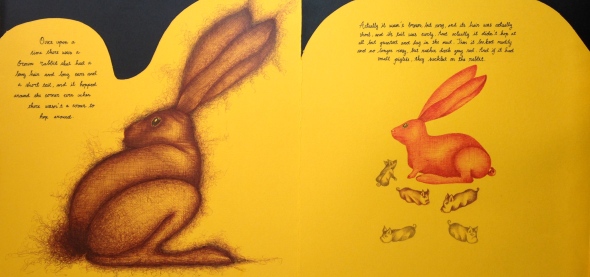 Ayu Baker's "A story about a rabbit" - April 2014